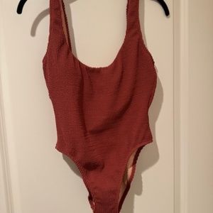 Jcrew scoop back one piece swim